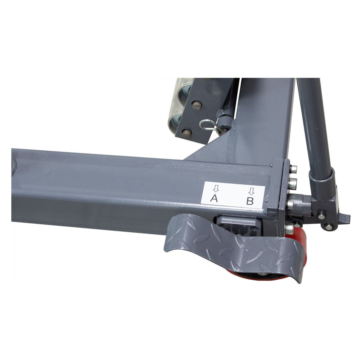 KROFtools 1200kg Radgreifer, Radheber, Radlifter, Reifenlift Radmontageheber mobil - 4930