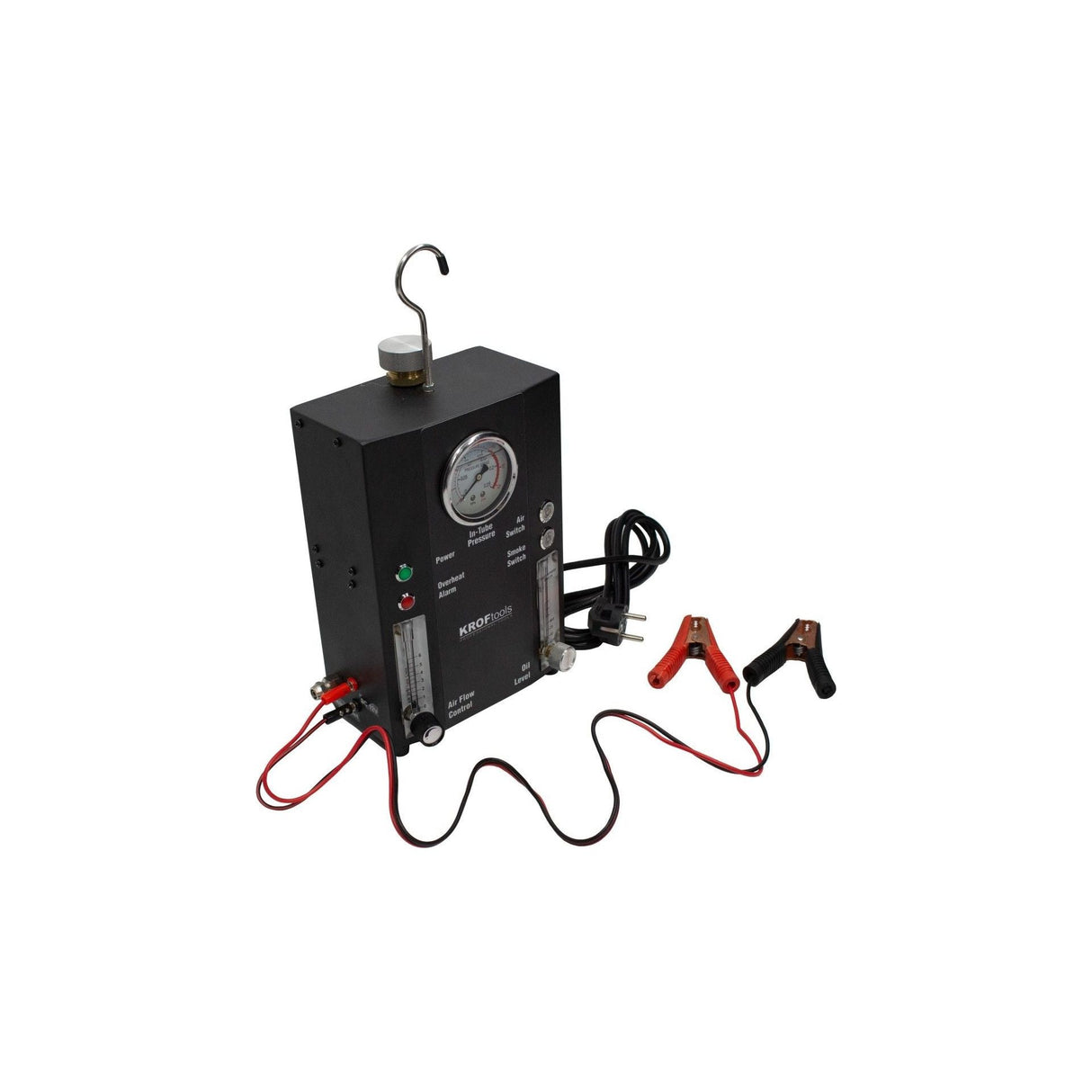 KROFtools Rauchmaschine Lecksuchgerät – Kraftstoffleckdetektor Auto Nebelmaschine zur Vakuum-Diagnose - 8726
