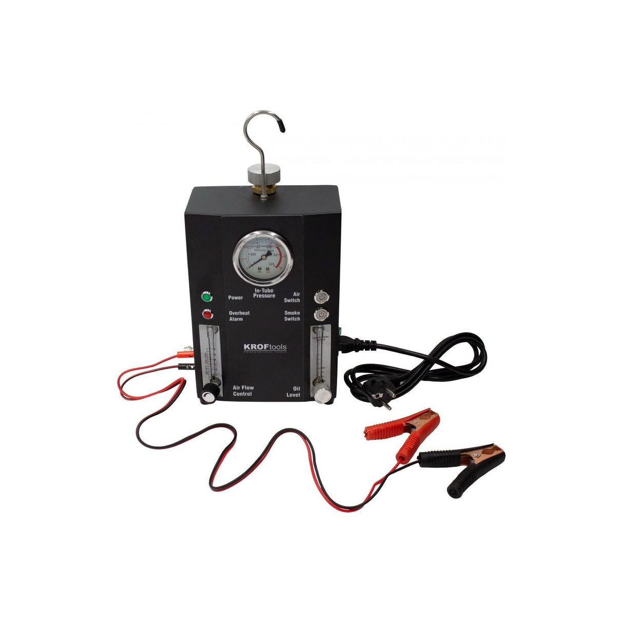 KROFtools Rauchmaschine Lecksuchgerät – Kraftstoffleckdetektor Auto Nebelmaschine zur Vakuum-Diagnose - 8726