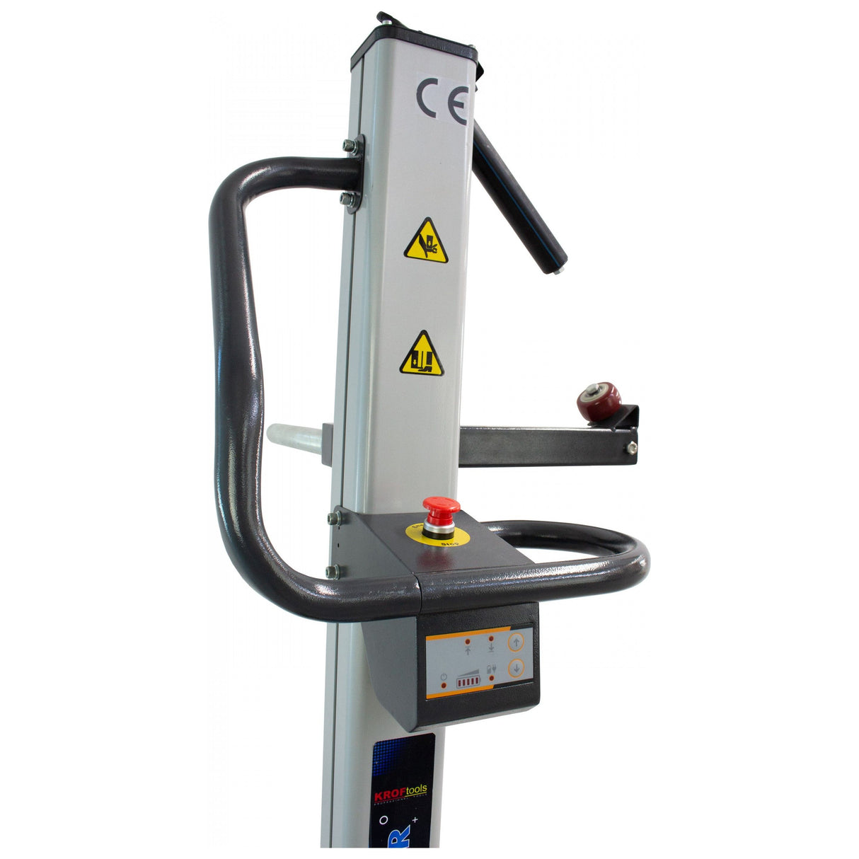 KROFtools elektrische Hebebühne Radgreifer, Radlifter elektrisch, Reifenlift Radmontageheber elektrisch 65gk - 9023