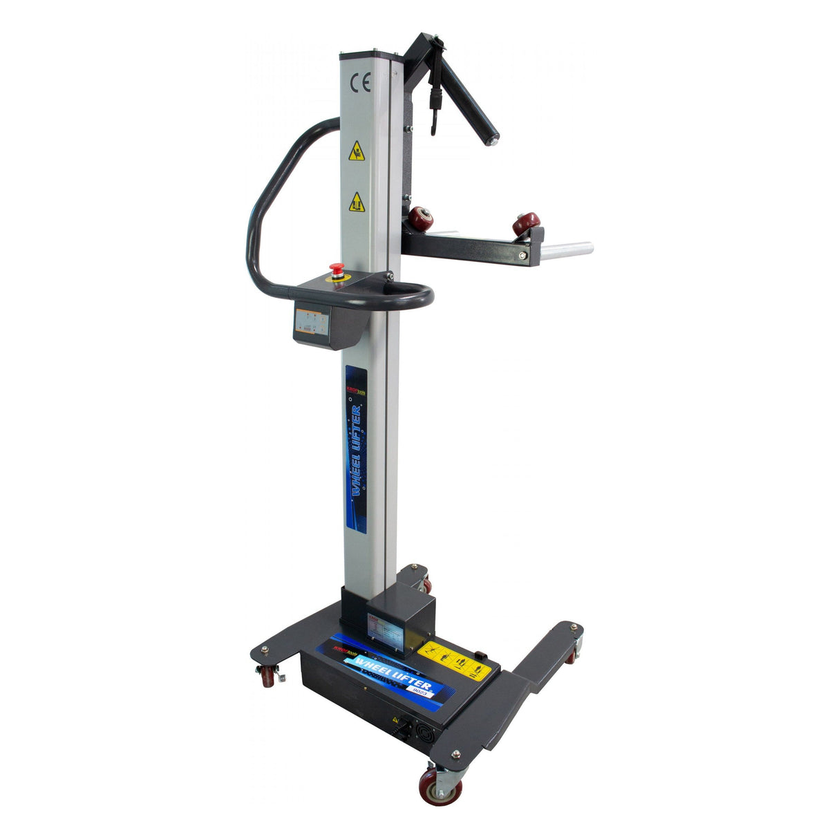 KROFtools elektrische Hebebühne Radgreifer, Radlifter elektrisch, Reifenlift Radmontageheber elektrisch 65gk - 9023