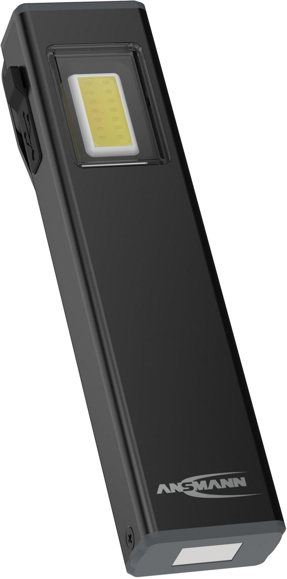 ANSMANN LED-Akkuhandleuchte Mini-Booster-550R, 550 lm, USB-C, 3 Stufen