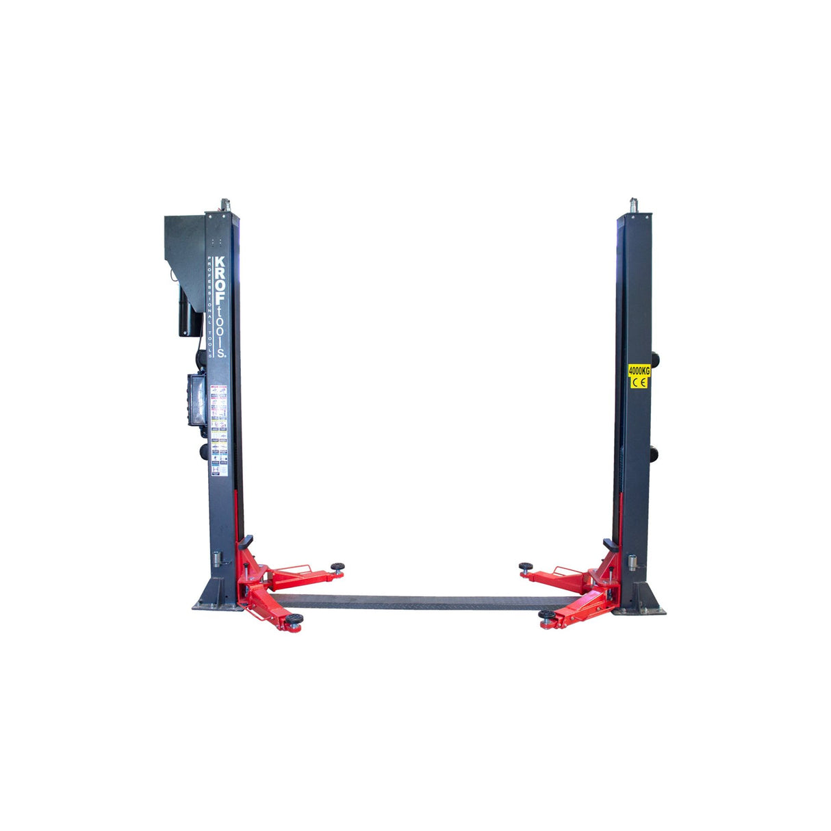 KROFtools 4 Tonnen Elektro-Hydraulische 2-Säulen-Hebebühne 4000 kg - Modell 9805