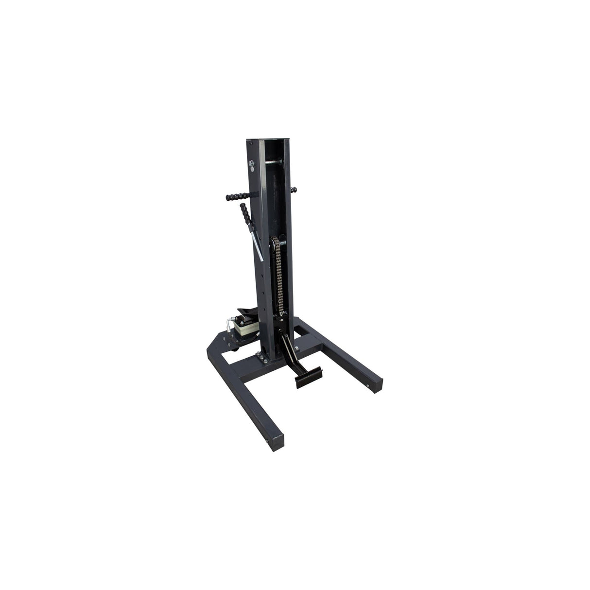 KROFtools Hebebühne Radgreifer, Radlifter hydraulisch, Reifenlift Radmontageheber mobil - 9850