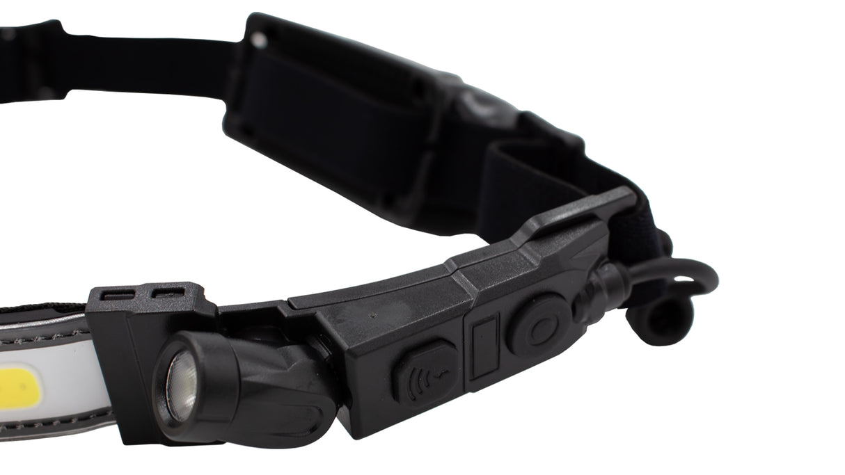 KROFtools 700 l LED-Stirnlampe mit Bewegungssensor, COB + SMD, lm - 1155 - K-1155