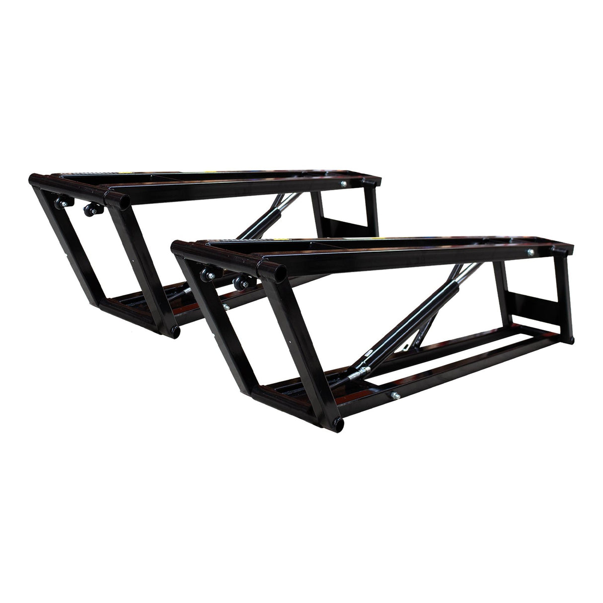 KROFtools Set Mobile Hebebühne 2500kg 90mm flach 9812 + Werkzeugwagen gefüllt, bestückt mit 160 Teile 8612