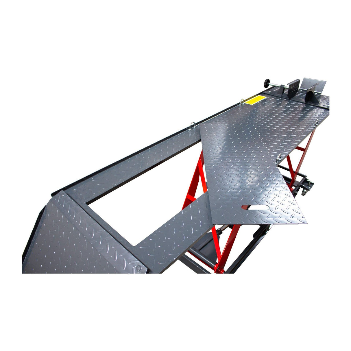 KROFtools Hydraulische Motorradhebebühne 450 kg – Profi-Hebebühne für Motorräder & Roller, 175–750 mm Hubhöhe – Modell 9860