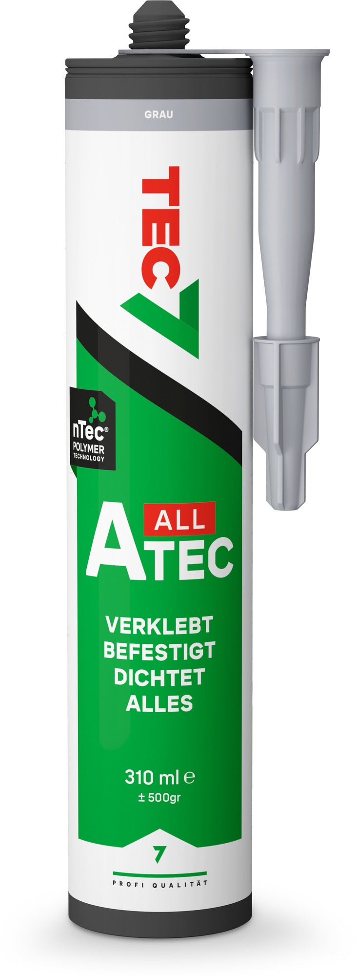 TEC7 Kleb- und Dichtstoff A-Tec weiß 310 ml – MS-Polymer, 12er-Pack