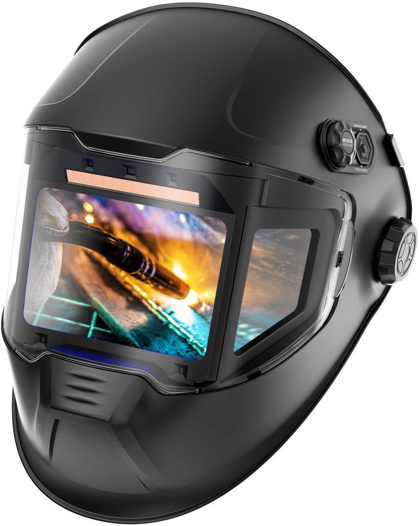 STAHLWERK Automatik-Schweißhelm SPLIT 3-in-1 mit 116 x 81 mm Sichtfeld und True-Colour-Technologie