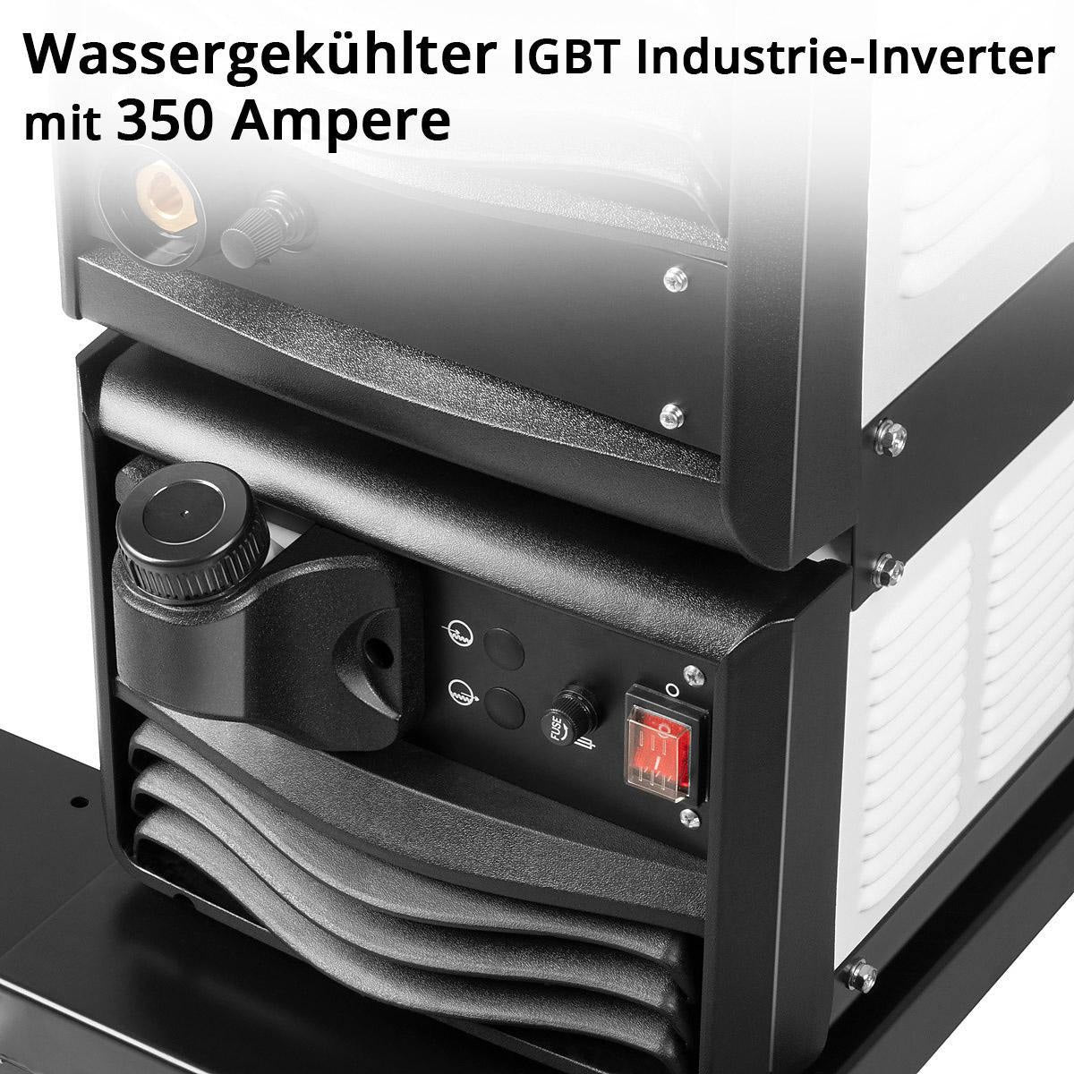 STAHLWERK MIG MAG 350 DP IGBT Schutzgasschweißgerät 350 A wassergekühlt
