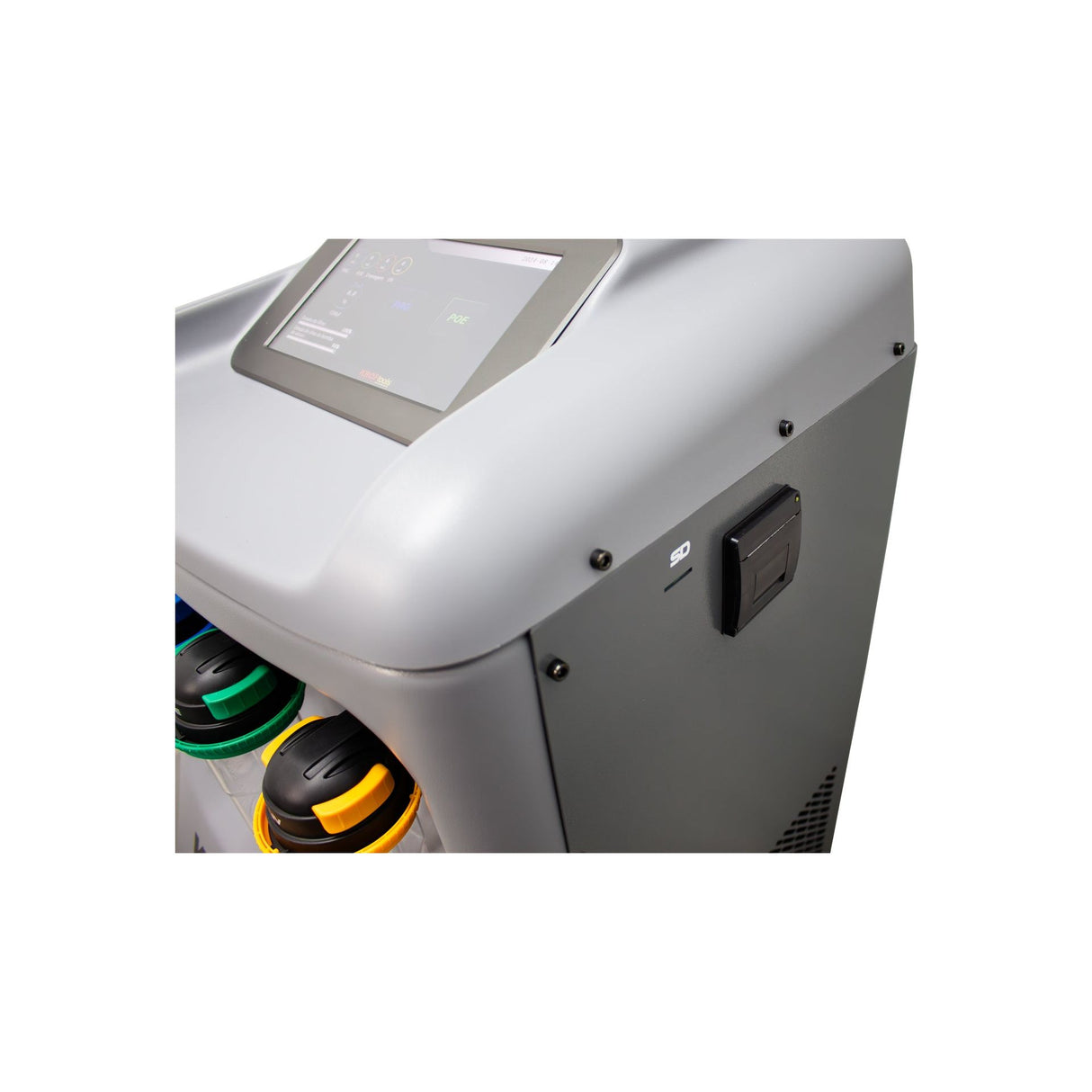 KROFtools Profi Klimaservicegerät R1234yf Servicegerät vollautomatisch, 10" Farbdisplay, Thermodrucker - Modell 9041