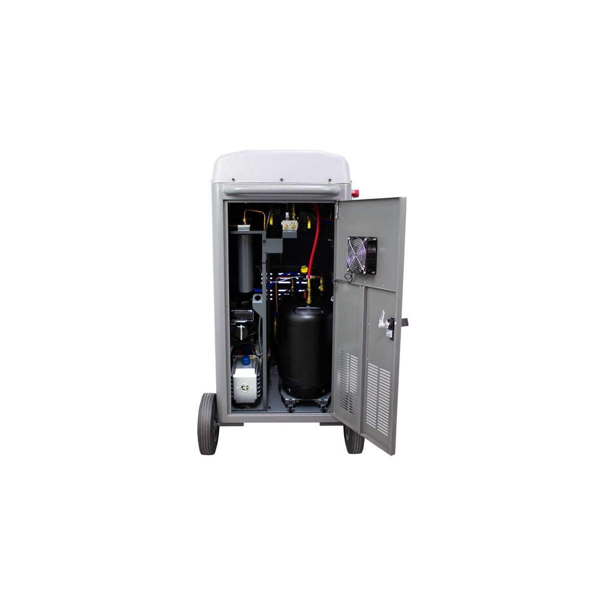 KROFtools Profi Klimaservicegerät R1234yf Servicegerät vollautomatisch, 10" Farbdisplay, Thermodrucker - Modell 9041