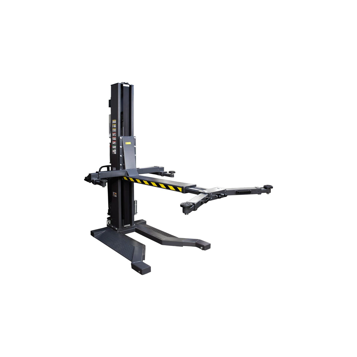 KROFtools 1 Säulen Hebebühne 2.7 t - Mobil - Portabel - 2700kg 1 Pfosten Hebebühne - 9801