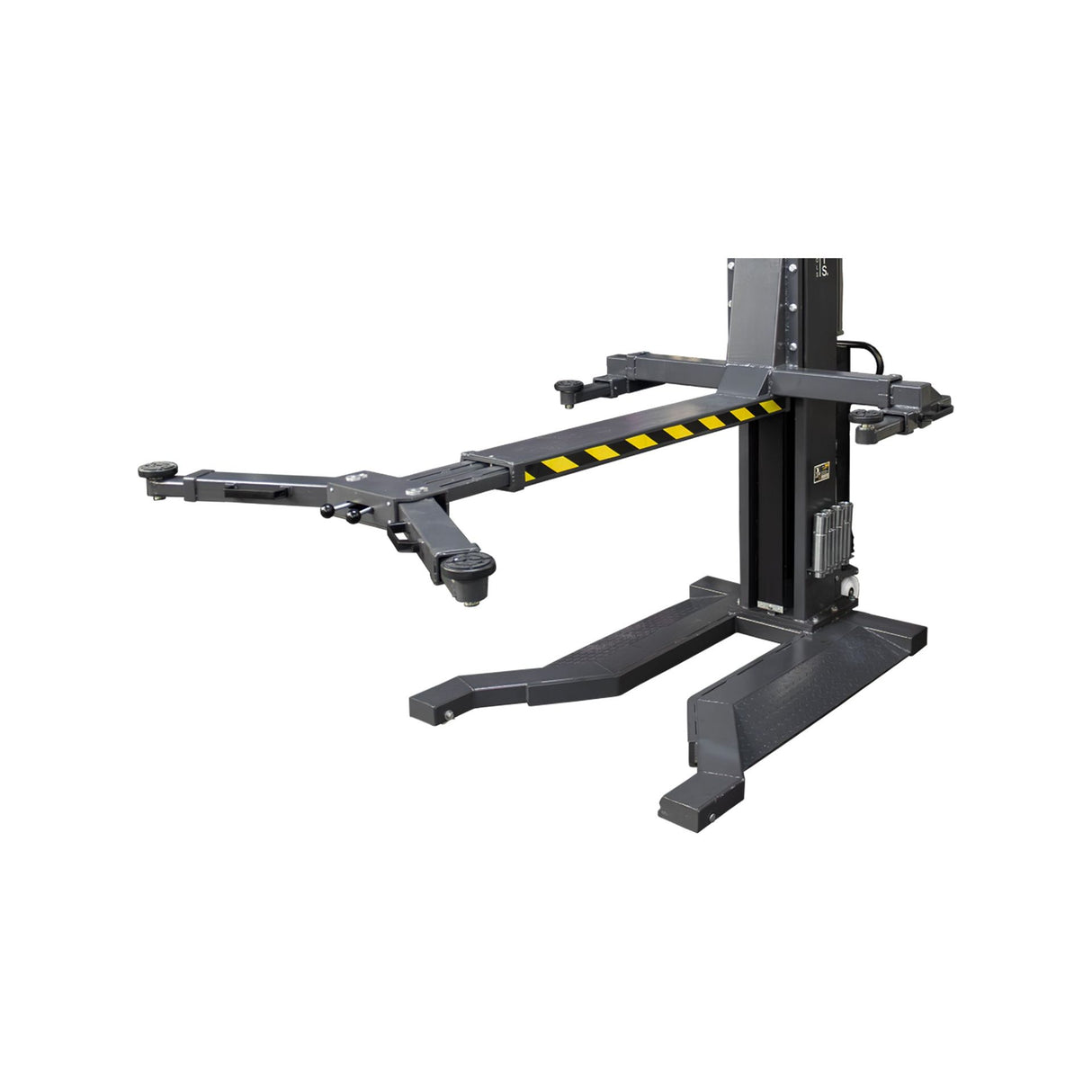 KROFtools 1 Säulen Hebebühne 2.7 t - Mobil - Portabel - 2700kg 1 Pfosten Hebebühne - 9801