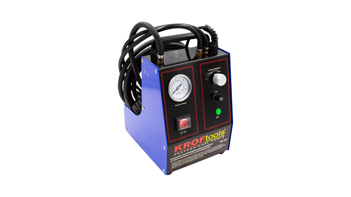 KROFtools 230v Automatisches Bremsenentlüftungsgerät, Bremsenentlüfter elektrisch - K-2511