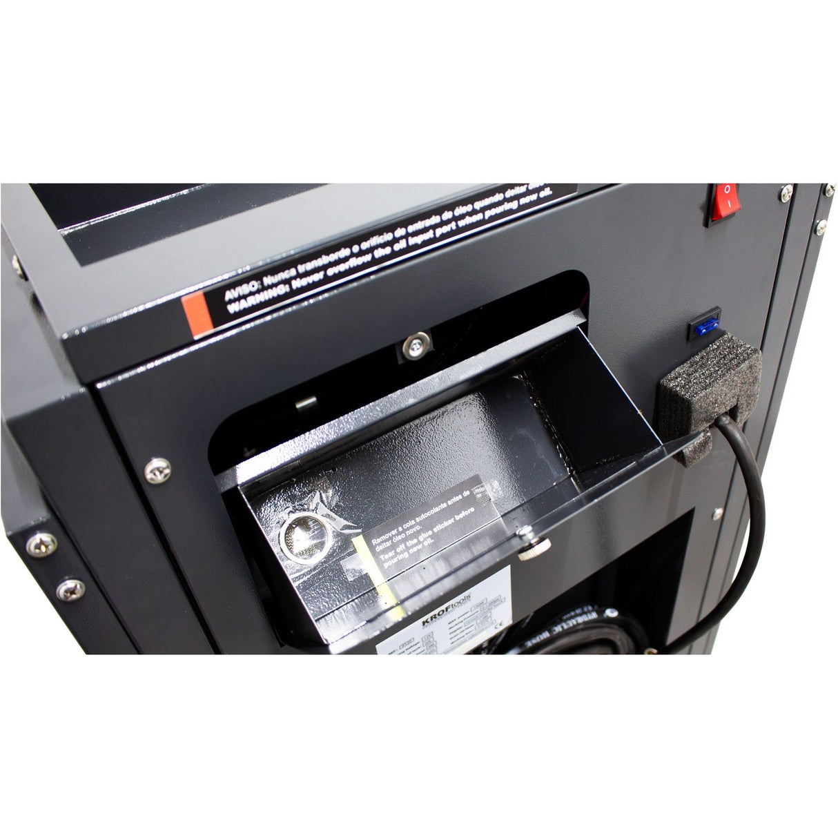 KROFtools Vollautomatisches ATF Automatikgetriebeöl Spülgerät mit Touchscreen - Getriebespülgerät ATF-Ölservicegerät für Automatikgetriebe - 9120