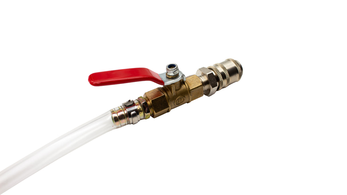 KROFtools Manuelles Getriebeöl-Befüllgerät mit Adapter-Set, Universal Getriebeöl-Füllsystem-Satz 15-tlg - 5350 - K-5350