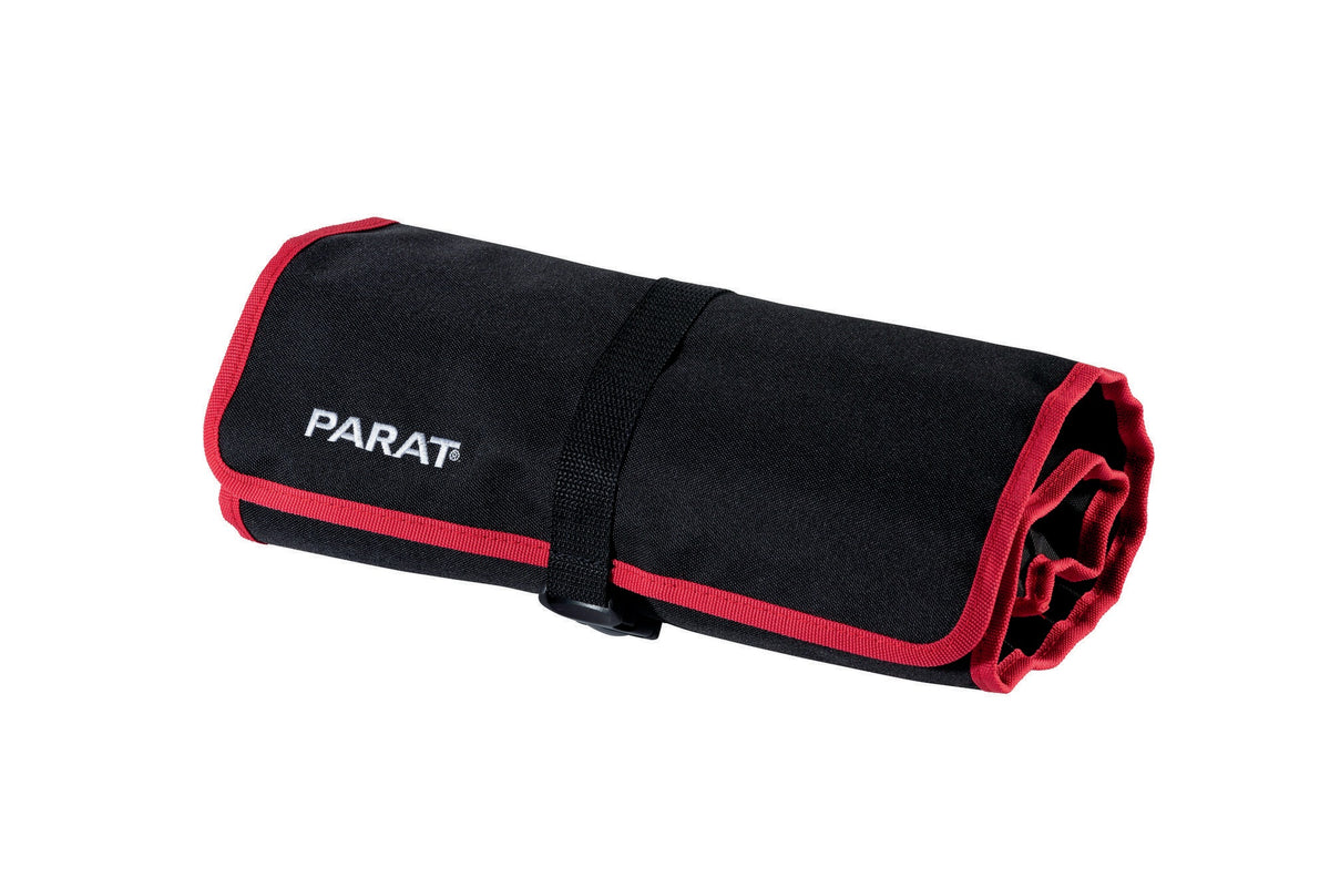 PARAT Werkzeugrolltasche 8 Fächer 410x330 mm Nylon schwarz/rot – Steckverschluss