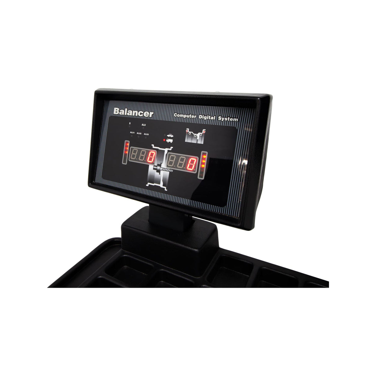 KROFtools Reifenwuchtmaschine für LLKW und LKW Felgendurchmesser: 13-24“ Felgenbreite: 5,5-20“ - 9039