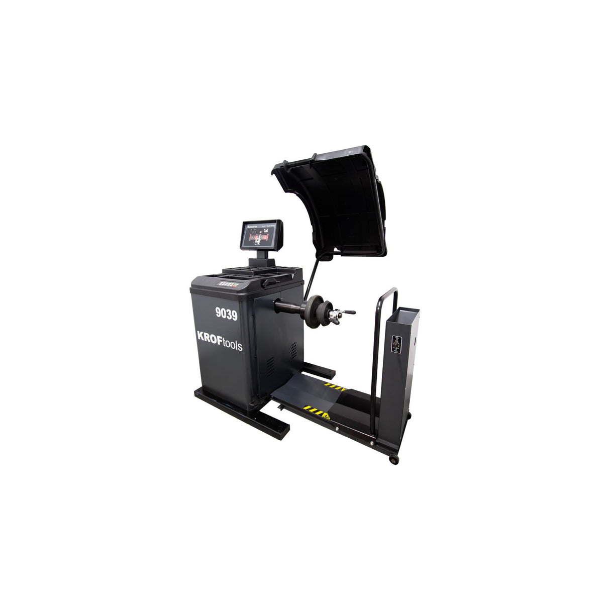 KROFtools Reifenwuchtmaschine für LLKW und LKW Felgendurchmesser: 13-24“ Felgenbreite: 5,5-20“ - 9039