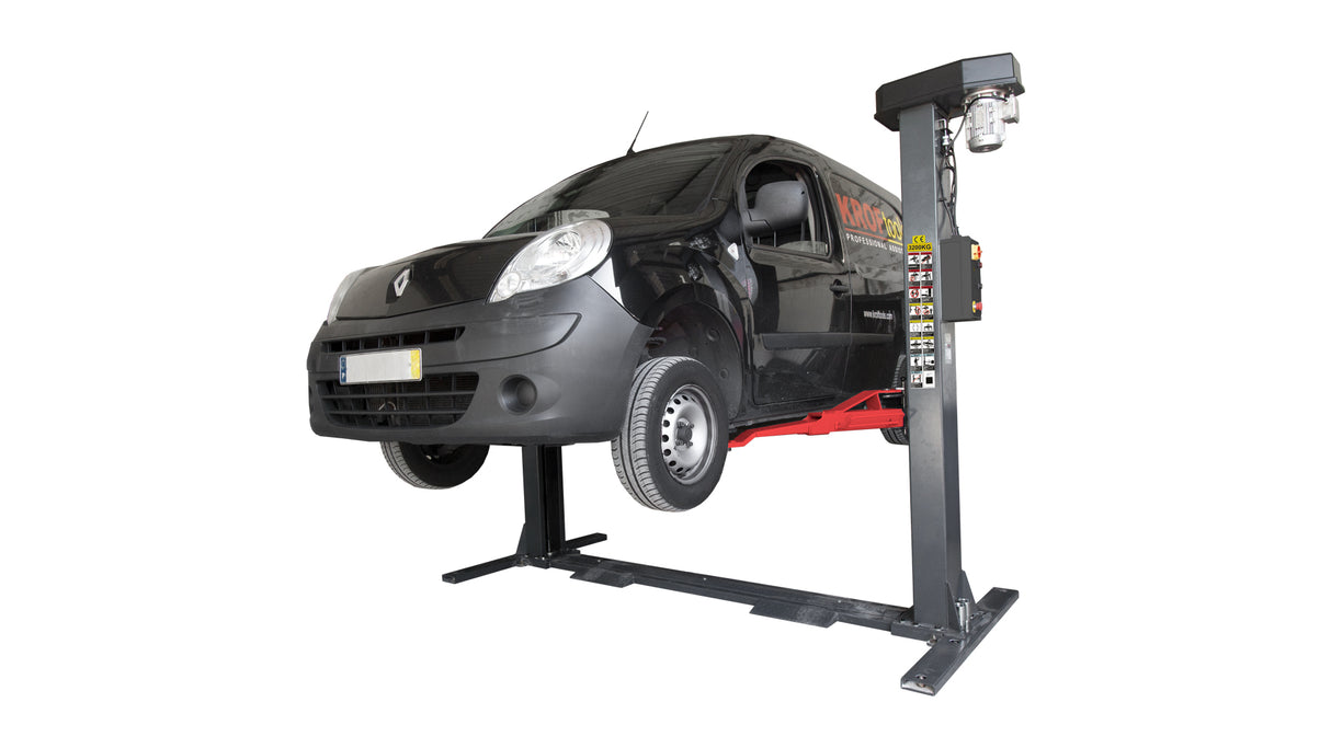 KROFtools 3,2 t 2-Säulen-Hebebühne Spindel - 400 V Typ-H 1 Motor - 9845