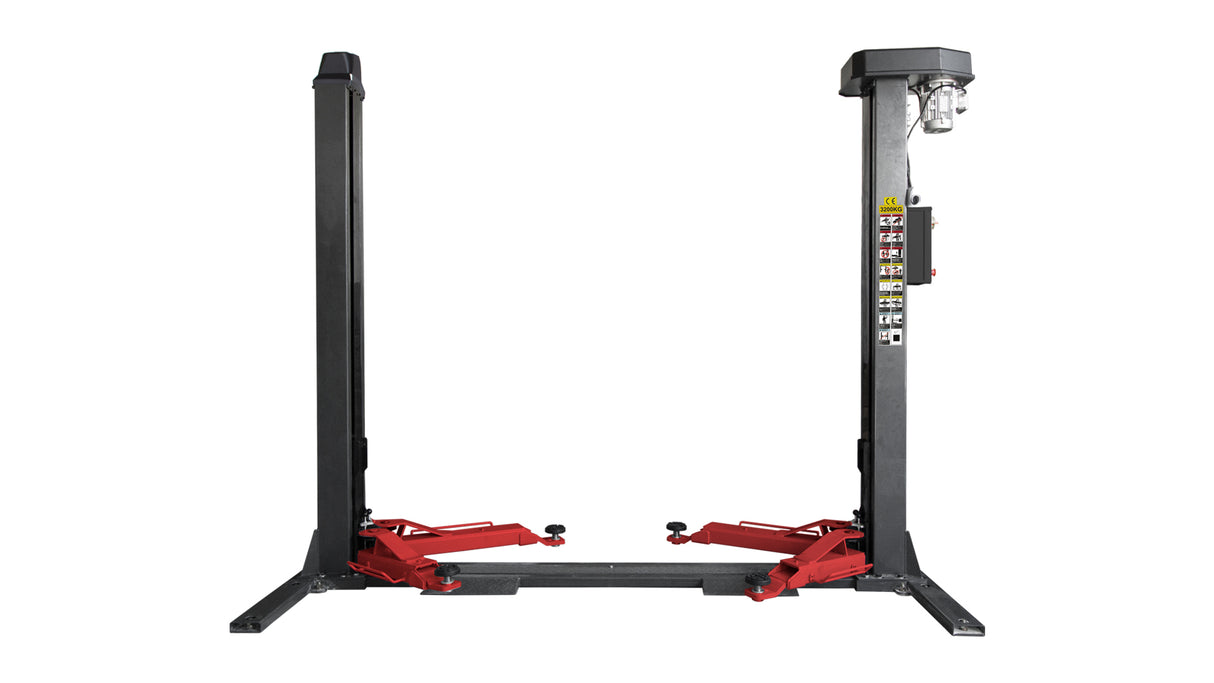 KROFtools 3,2 t 2-Säulen-Hebebühne Spindel - 400 V Typ-H 1 Motor - 9845