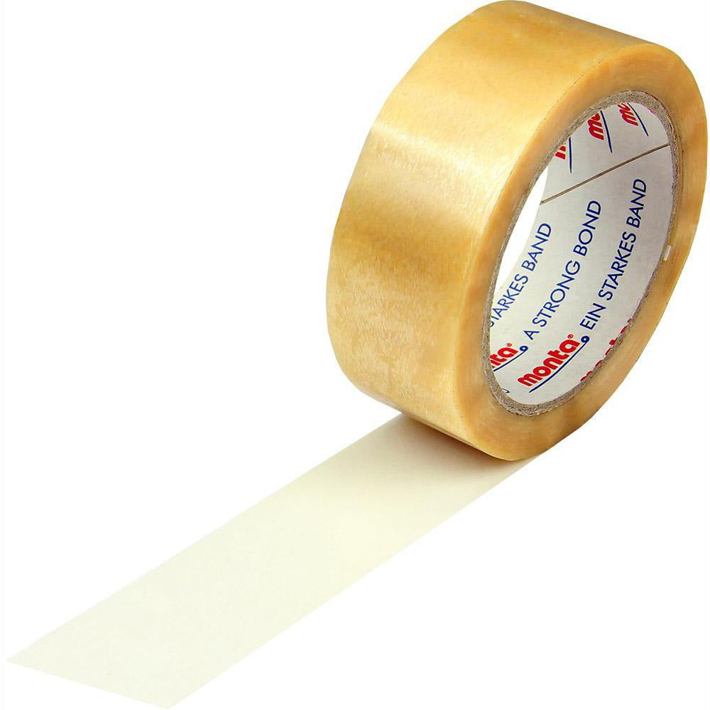 TRANSPAK Klebeband Typ 220 PVC transparent 12mm x 66m – Leise