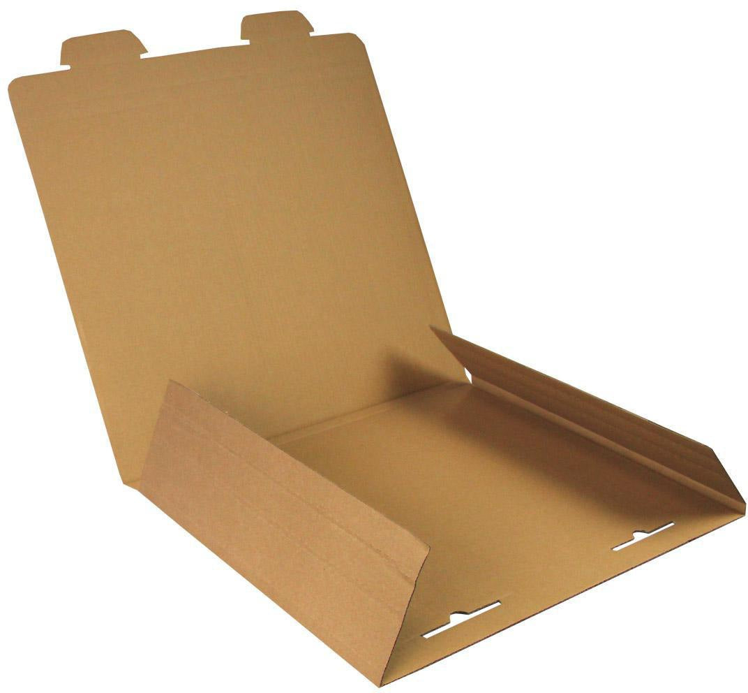 TRANSPAK Kalenderverpackung 1-wellig 500x420x12 mm B3 braun – 25 Stück