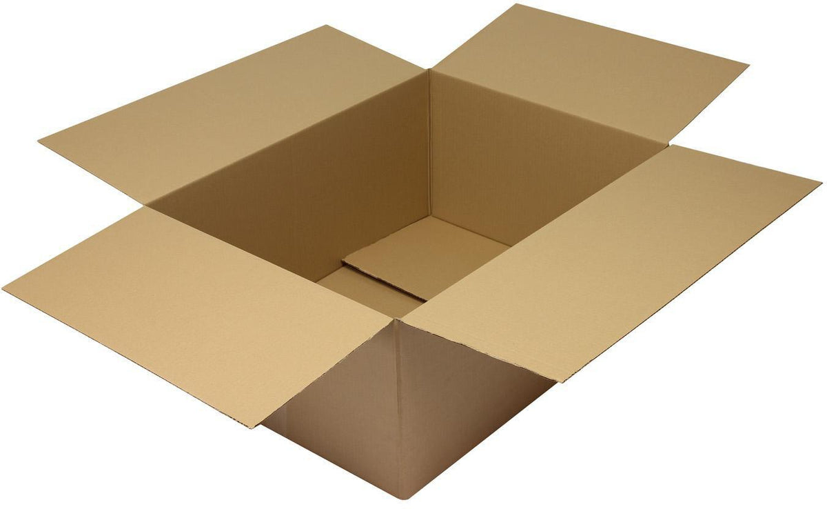TRANSPAK Faltkarton 1-wellig 700x150x150mm braun – 20 Stück Postversand