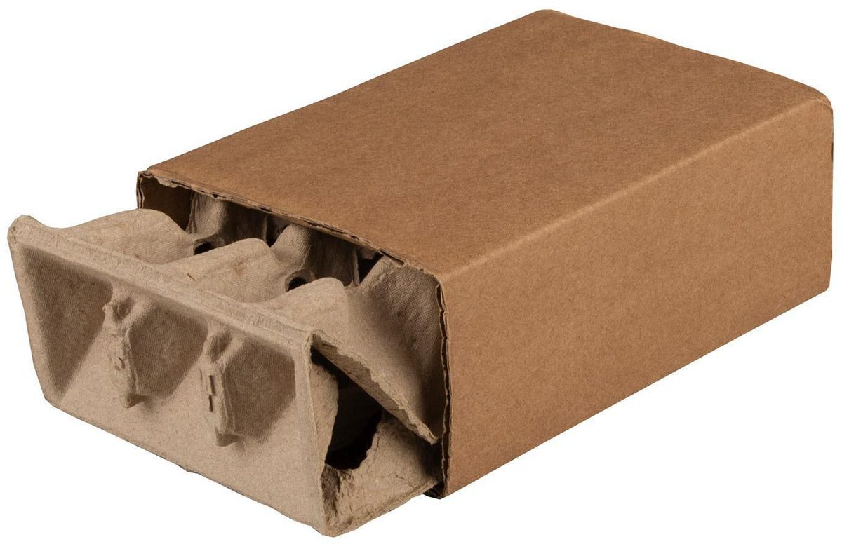 TRANSPAK Polsterbox L-BOXeco basic 300x200x100 mm mit 40 mm Noppen – 90 Stück
