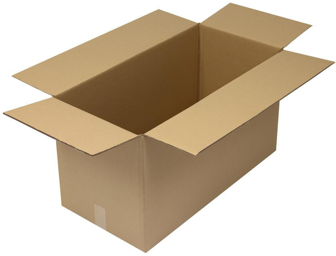 TRANSPAK Faltkarton 2-wellig 700x300x300 mm Qualität 2.30BC braun – 10 Stück