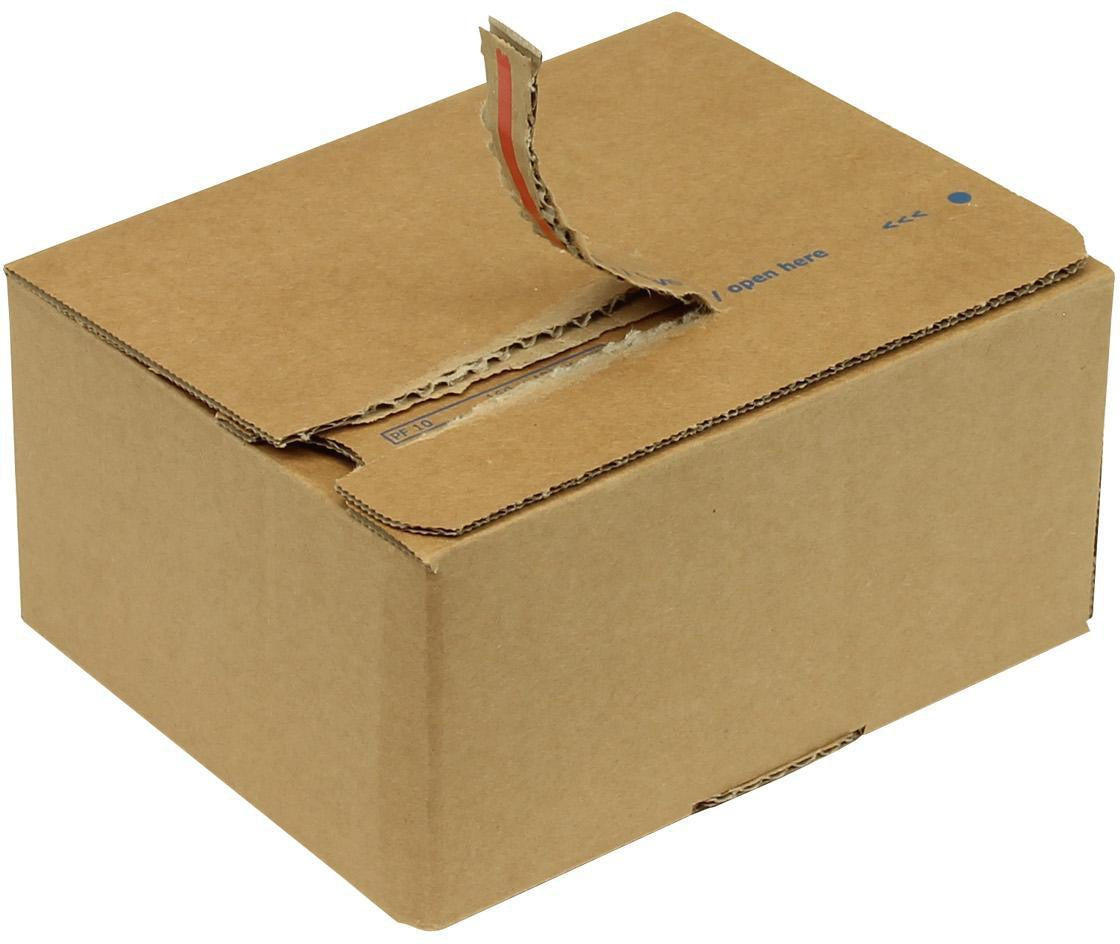 TRANSPAK Automatikkarton 1-wellig 160x130x70mm SK C6 braun – 40 Stück