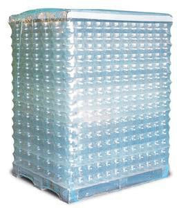 TRANSPAK Schrumpfhaube 1250+850x1300mm 100µm LDPE transparent Seitenfalte