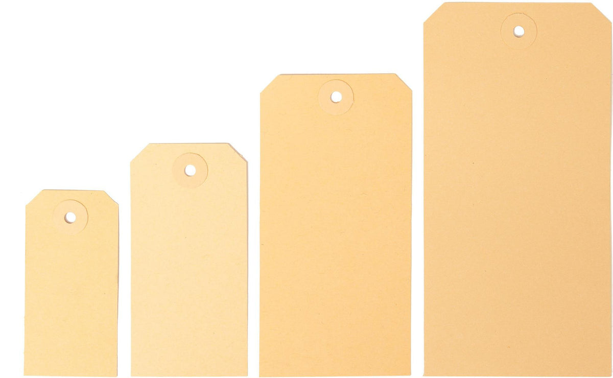 TRANSPAK Etiketten mit Anhängeöse 40x80mm altweiß 190g/m² 1000 Stück