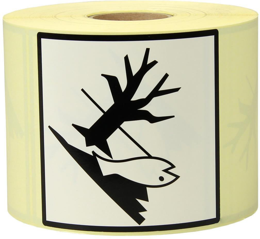TRANSPAK Gefahrgut-Etiketten 100x100 mm Flammable Gas Kl. 2, 1.000 Stück