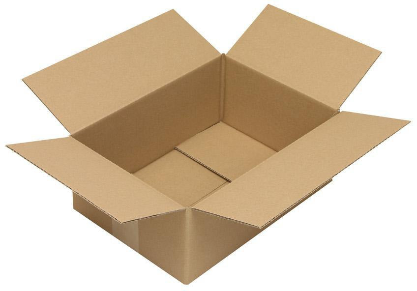 TRANSPAK Faltkarton 1-wellig Höhenrillung 300x200x200 mm braun – 25 Stück