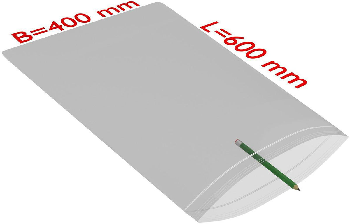 TRANSPAK Druckverschlussbeutel 100x100mm, 50µ PE transparent
