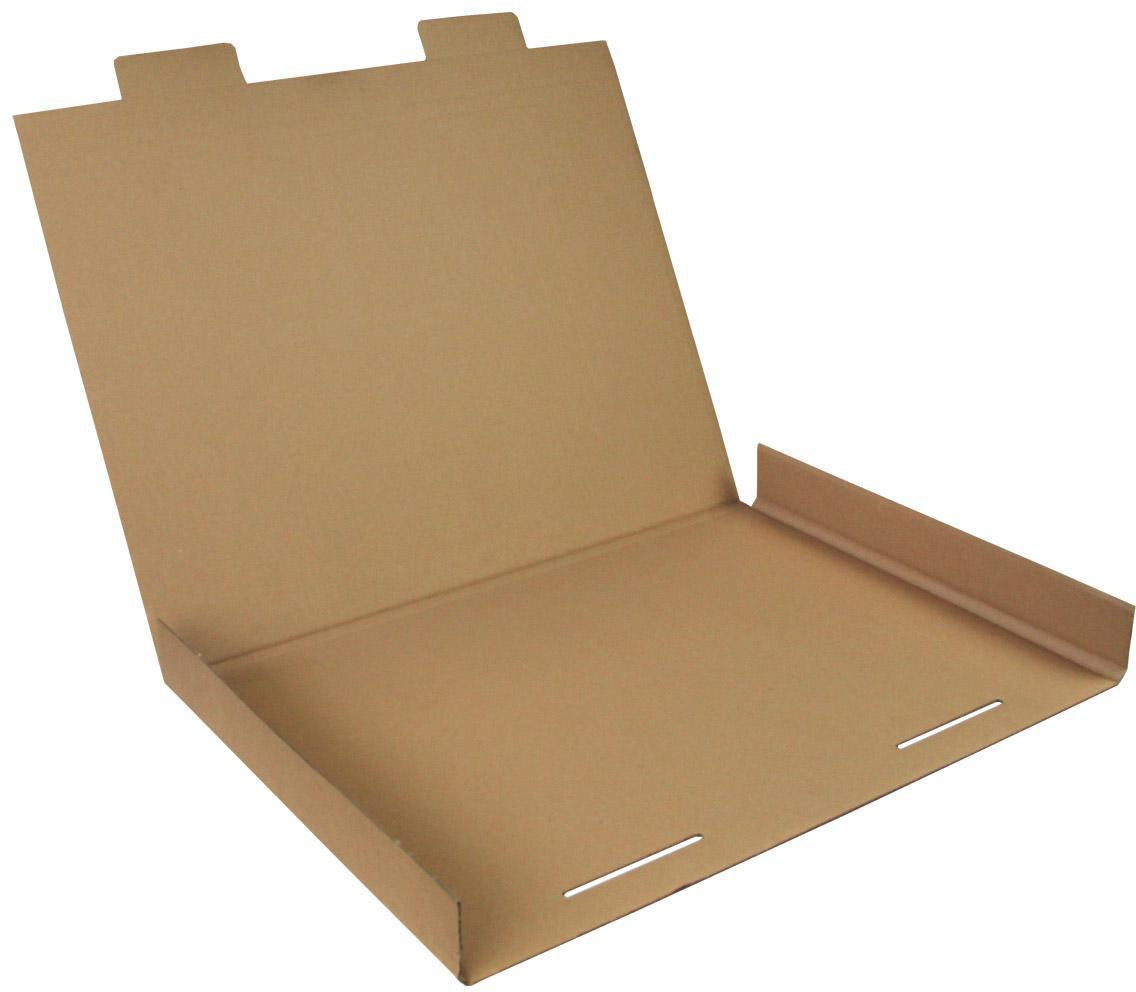 TRANSPAK Kalenderverpackung 1-wellig 500x420x12 mm B3 braun – 25 Stück