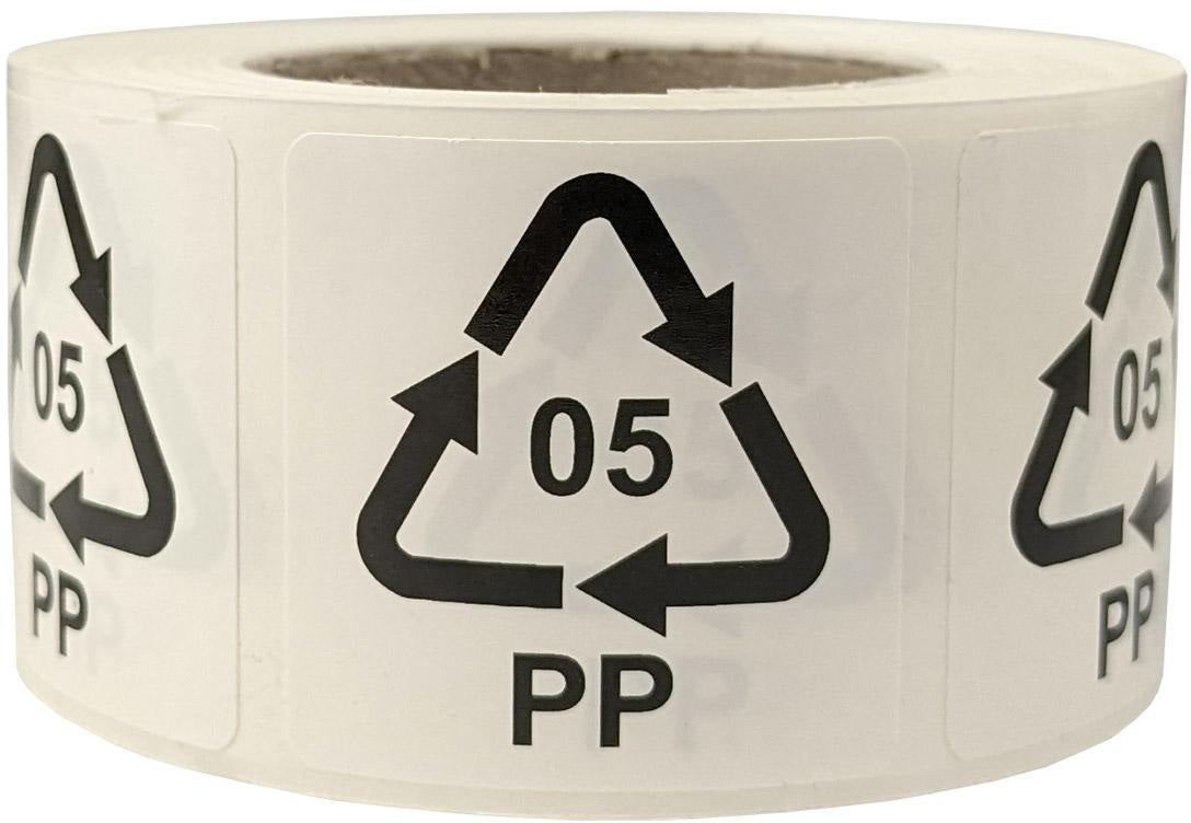 TRANSPAK Umweltetiketten für Italien 35x35mm, selbstklebend, 500 St./Rolle, 2er-Pack