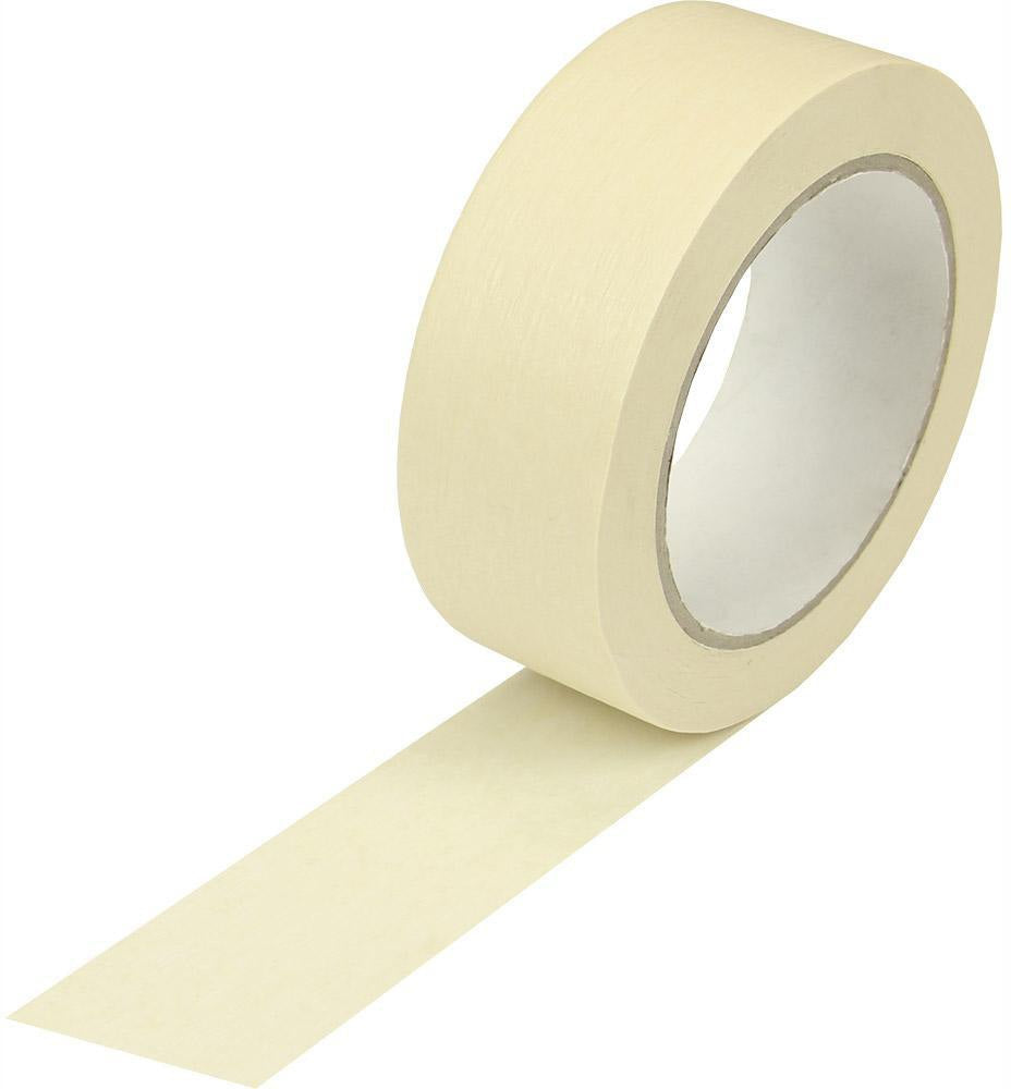 Kreppband 19mm x 50m chamois Flachkrepp von TRANSPAK – 48 Stück Packung