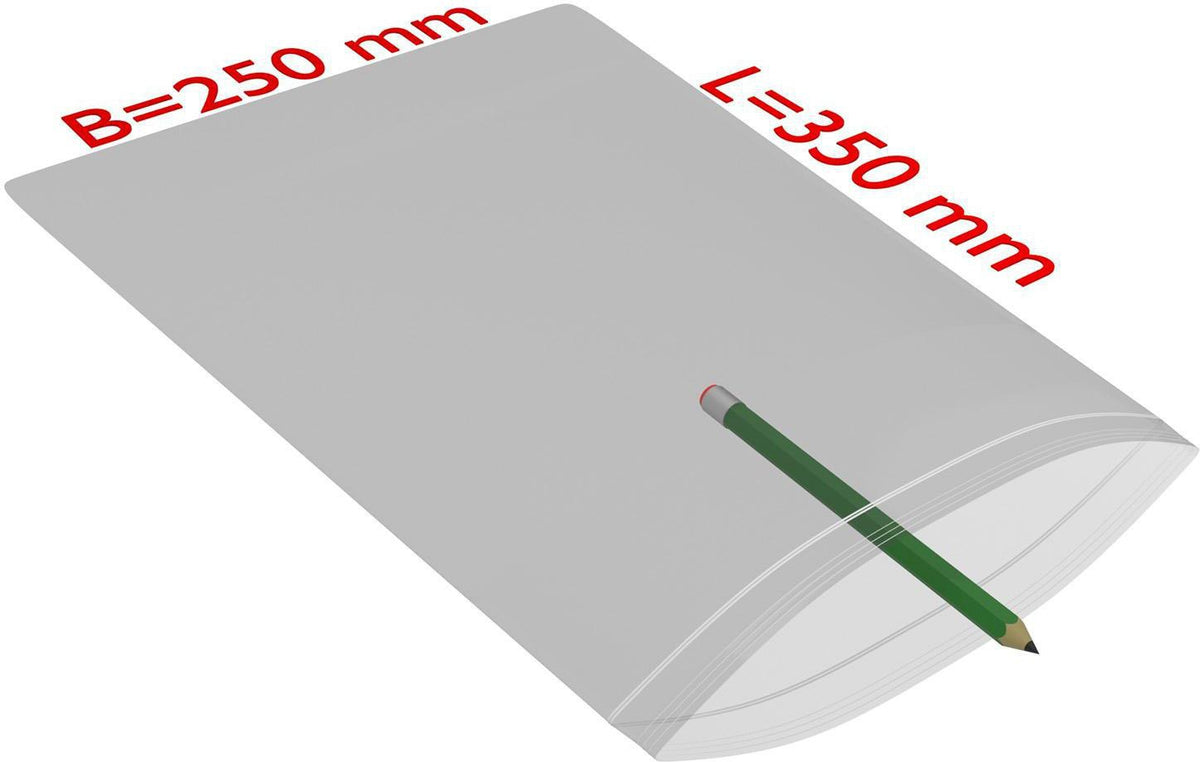 TRANSPAK Druckverschlussbeutel 100x100mm, 50µ PE transparent