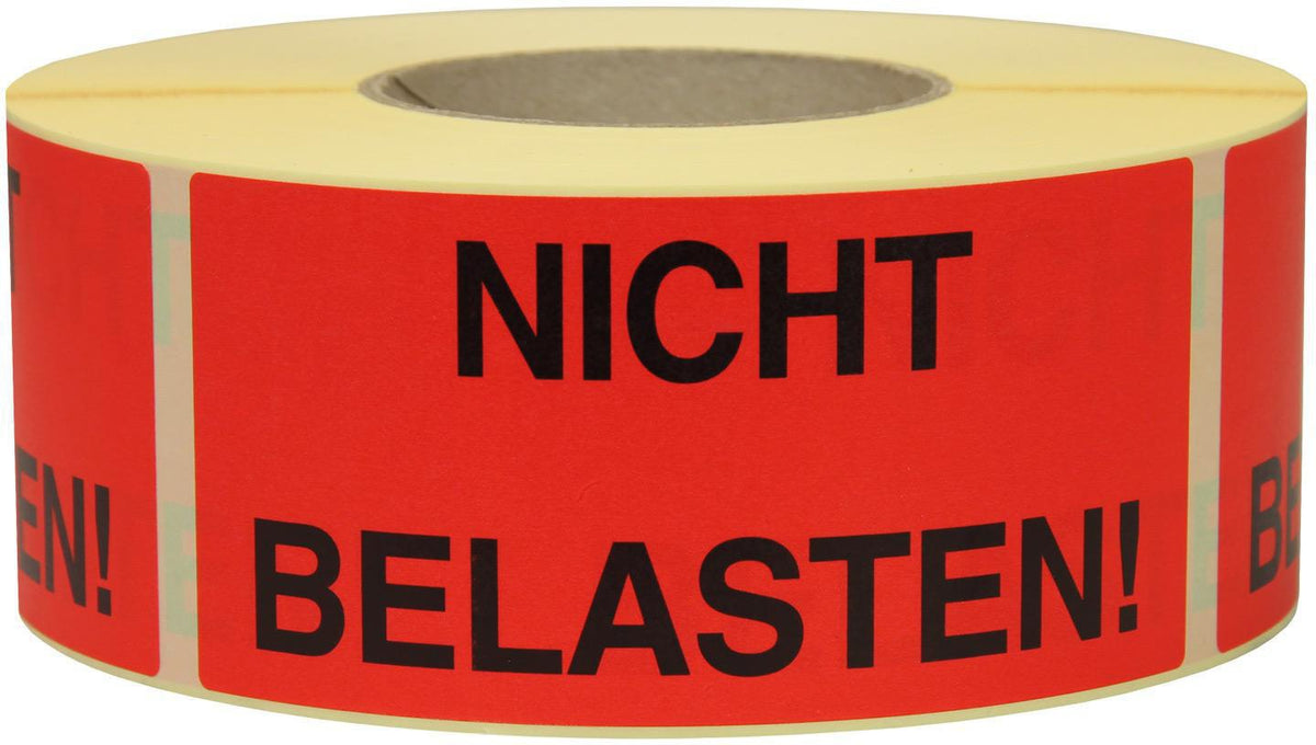 TRANSPAK Hinweisetikett Lieferschein innenliegend 145 x 70 mm rot 1000 Stück/Rolle