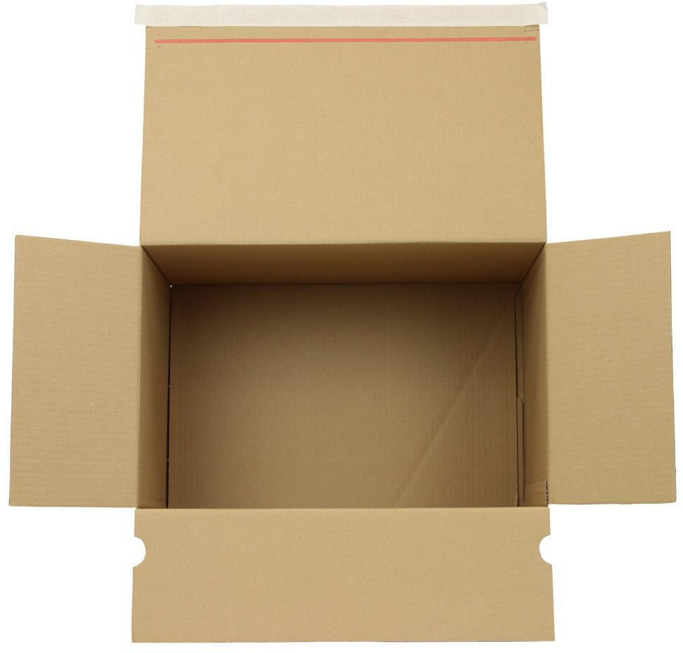 TRANSPAK Automatikkarton 1-wellig 160x130x70mm SK C6 braun – 40 Stück