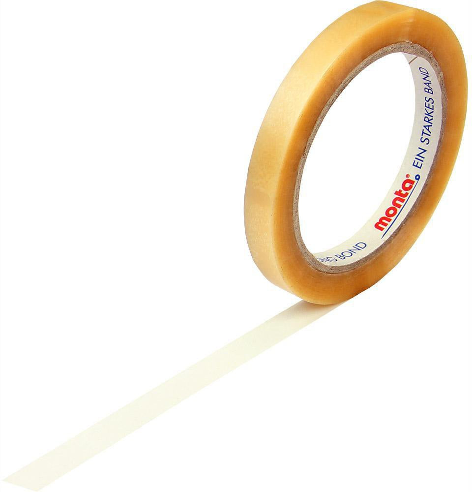 TRANSPAK Klebeband Typ 220 PVC transparent 12mm x 66m – Leise