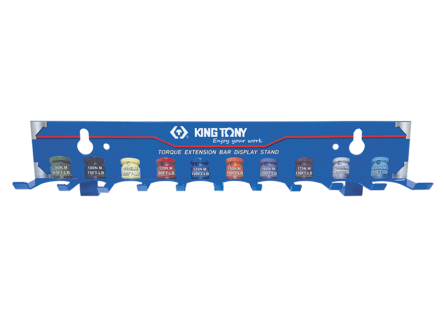 KING TONY Profi-Werkzeuge - Wandhalter für gedrehte Verlängerungen 9TE41