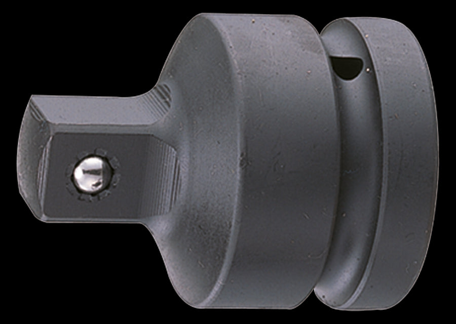 KING TONY Profi-Werkzeuge - Reduzieradapter, Sicherheitskugel, 1 1/2"F nach 1"M 9868P