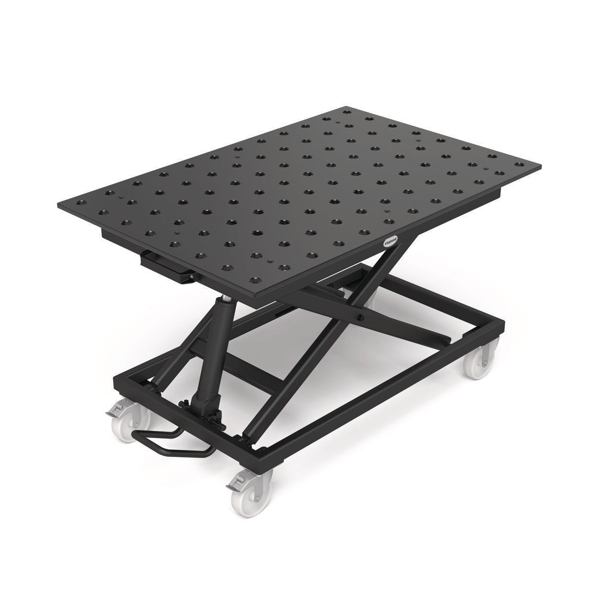 Schweisskraft Hubtisch mobil, inklusive Lochplatte 1200x800x15 - Art. 192HT804004X7