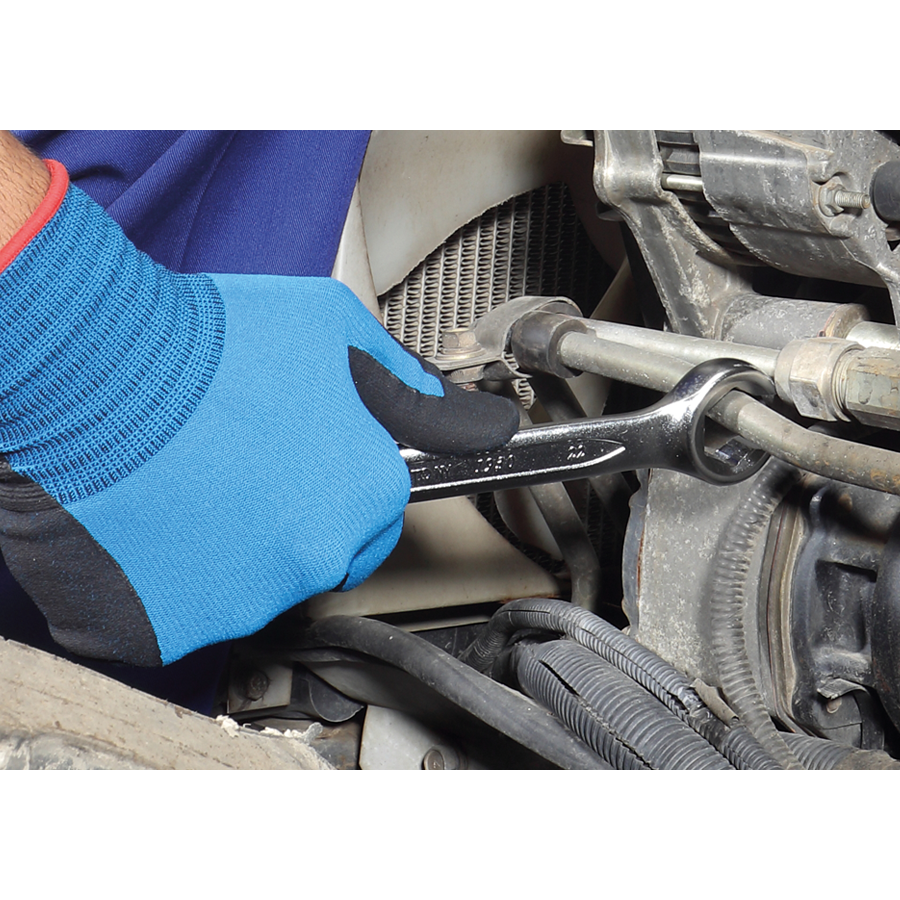 KING TONY Profi-Werkzeuge - Doppel-Rohrschlüssel, metrisch - 9x11 mm 19300911