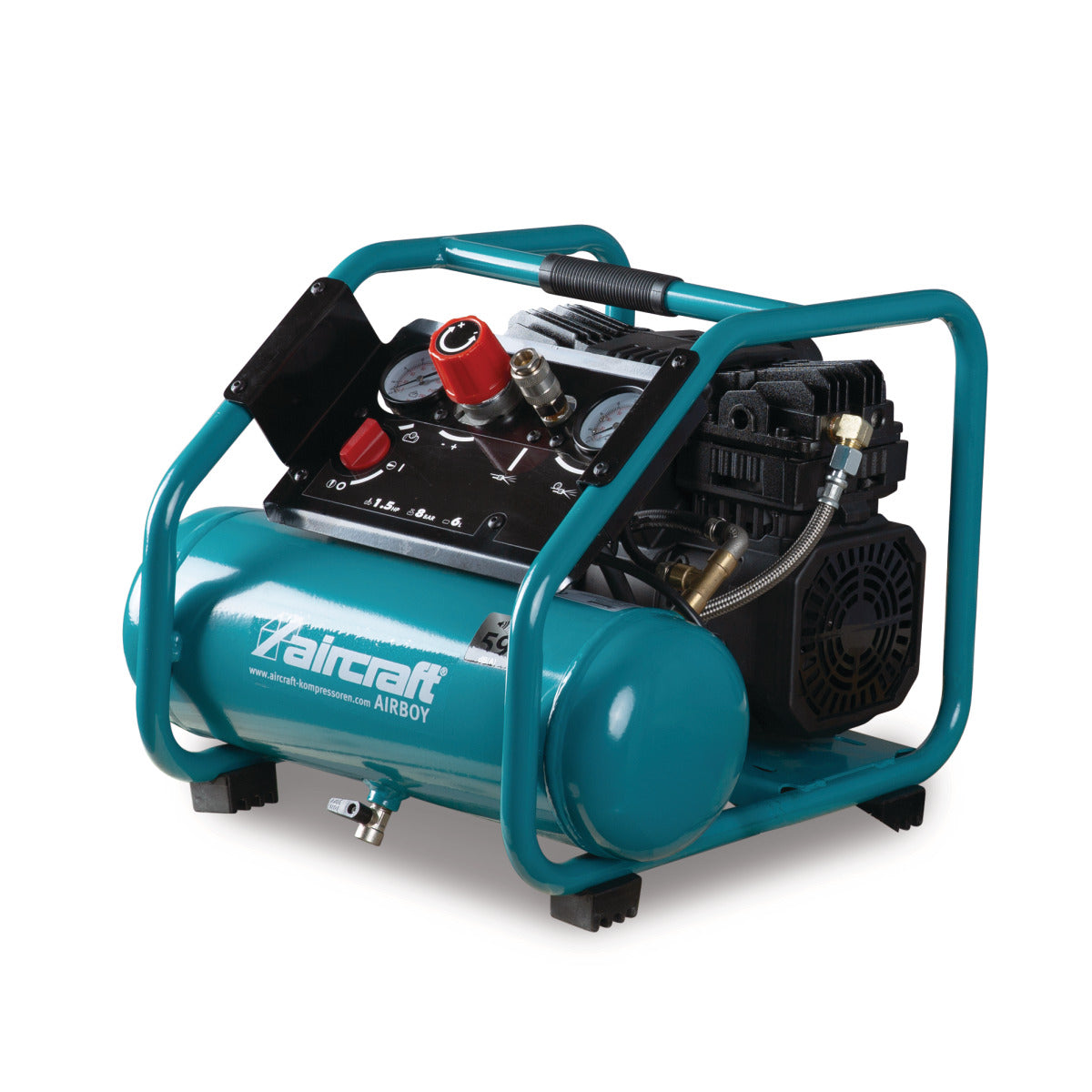 AIRCRAFT Kolbenkompressor - Tagbarer Kompressor AIRBOY SILENCE Flüsterkompressor 171 OF E SM-2001265