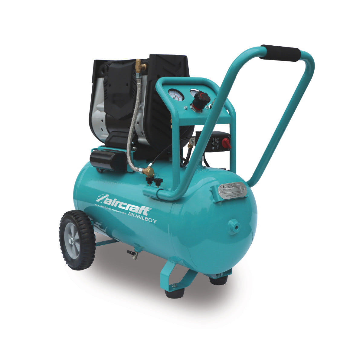 AIRCRAFT Kolbenkompressor - Druckluftkompressor MOBILBOY SILENCE Flüsterkompressor 231/50 OF E SM-2002326